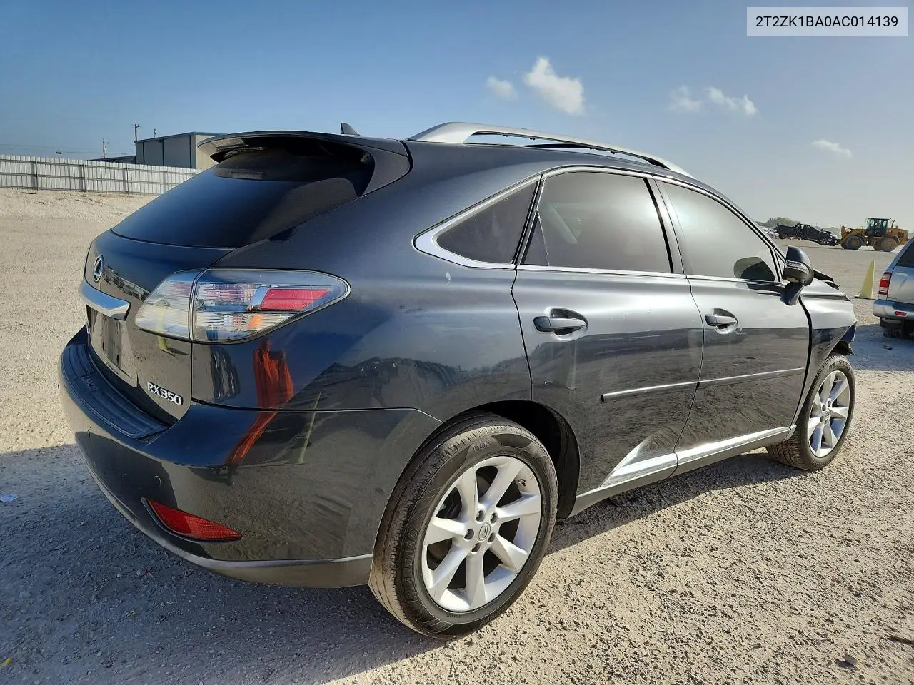 2010 LEXUS RX VIN 2T2ZK1BA0AC014139 — фото 3