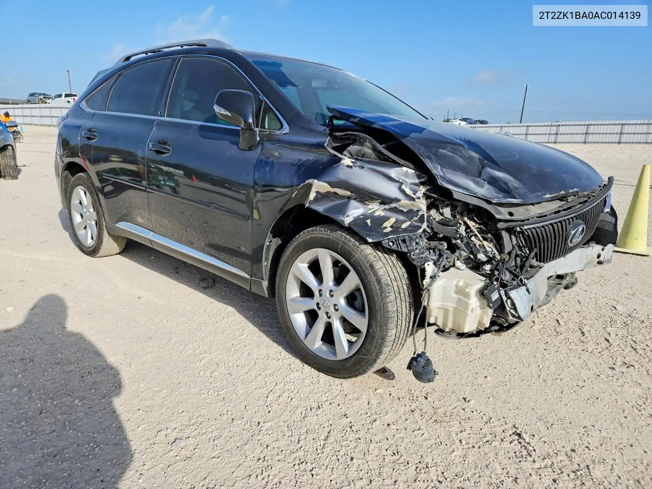 2010 LEXUS RX VIN 2T2ZK1BA0AC014139 — фото 4