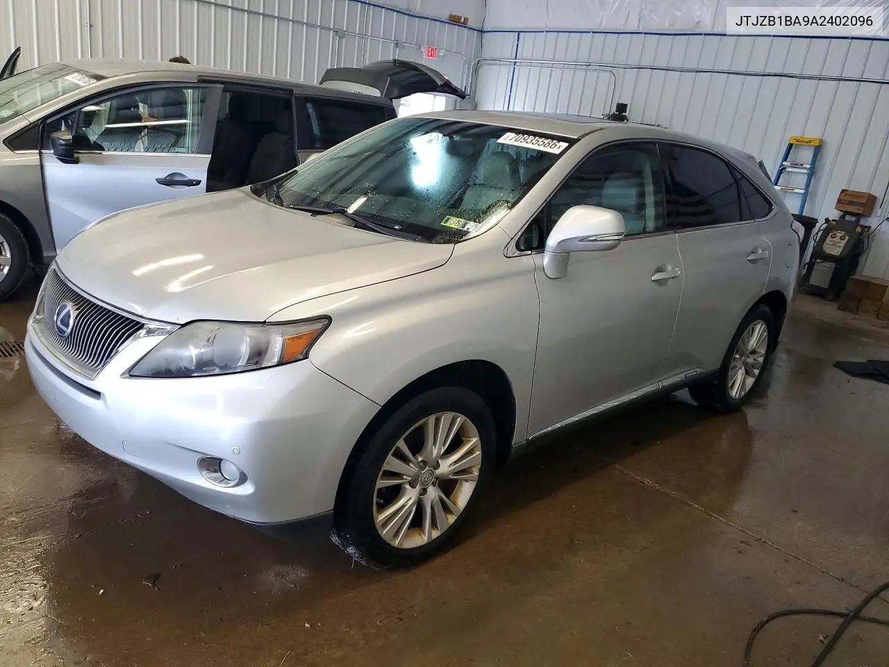 LEXUS RX 2010, VIN JTJZB1BA9A2402096