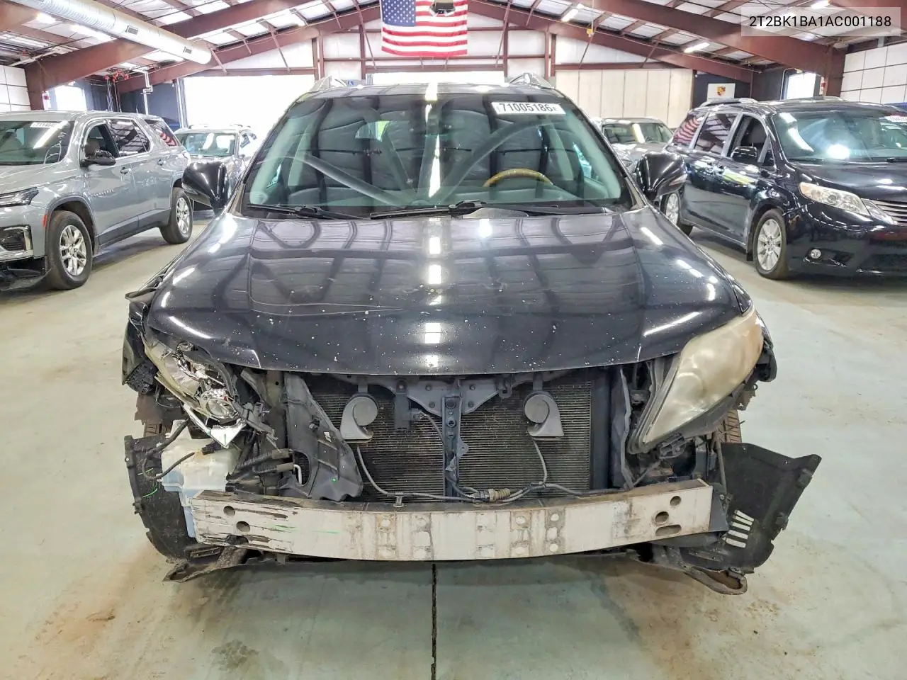 2010 LEXUS RX VIN 2T2BK1BA1AC001188 — фото 5