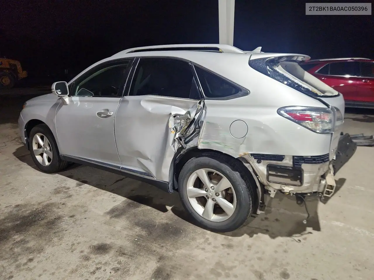 2010 LEXUS RX VIN 2T2BK1BA0AC050396 — фото 2
