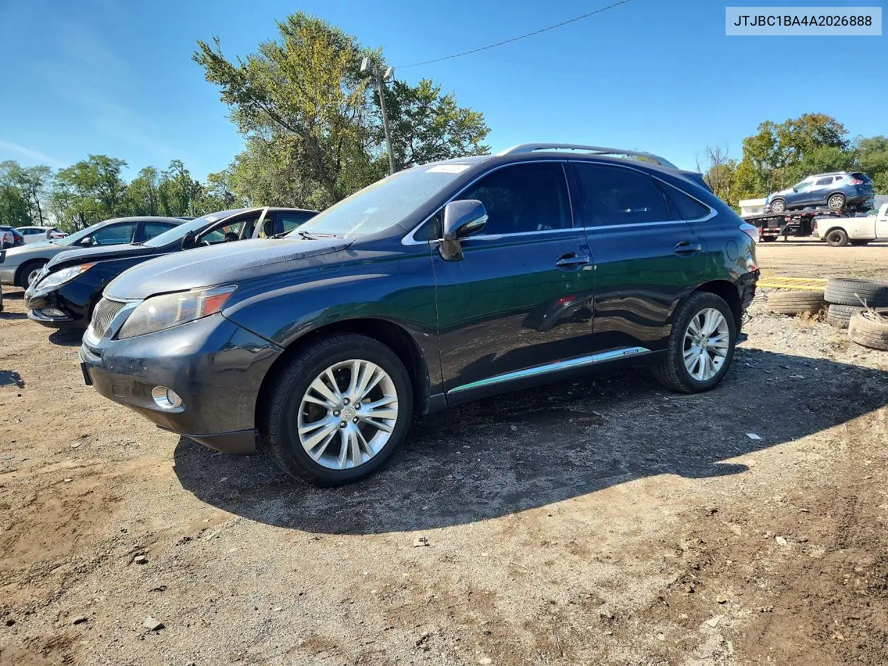 LEXUS RX 2010, VIN JTJBC1BA4A2026888