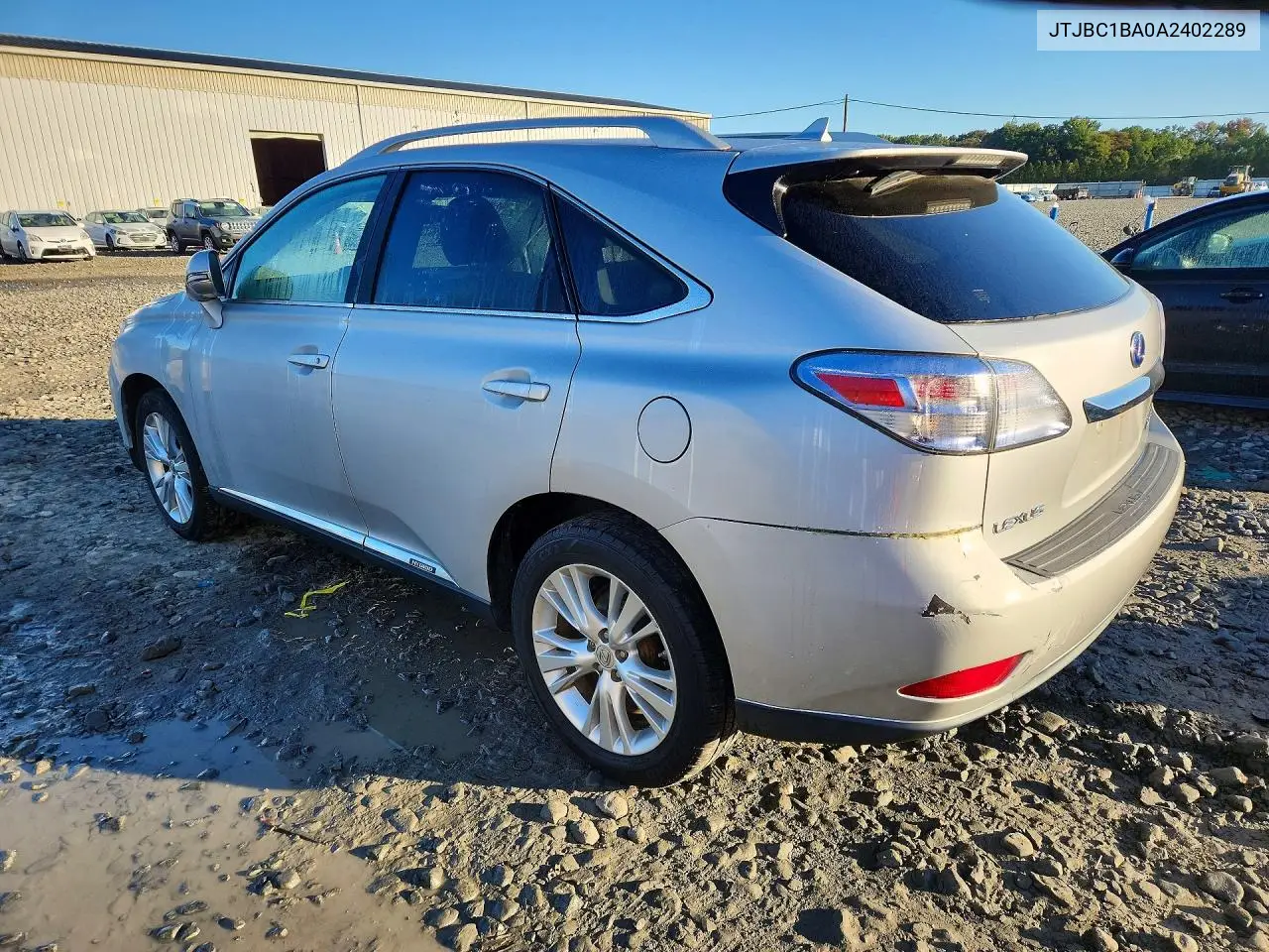 2010 LEXUS RX VIN JTJBC1BA0A2402289 — фото 2