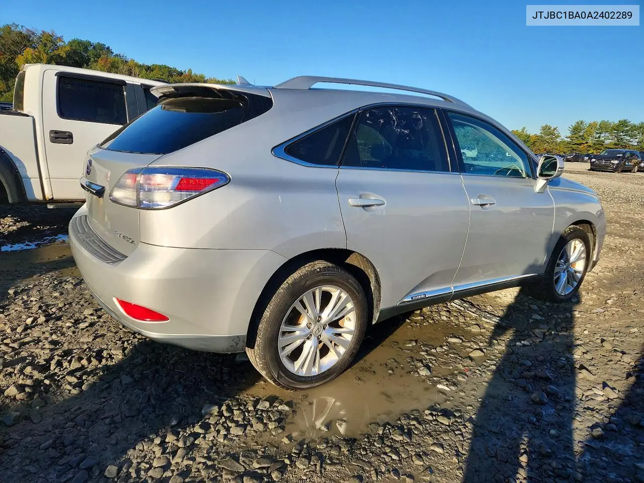 2010 LEXUS RX VIN JTJBC1BA0A2402289 — фото 3
