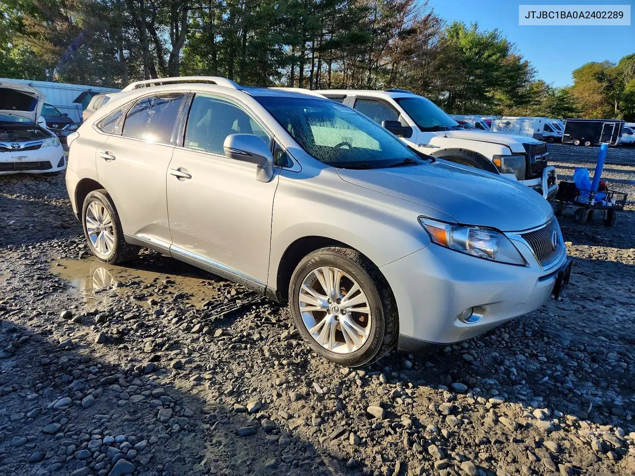 2010 LEXUS RX VIN JTJBC1BA0A2402289 — фото 4
