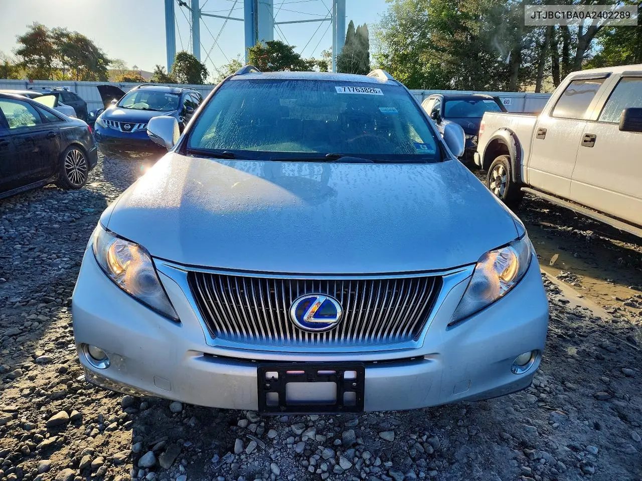 2010 LEXUS RX VIN JTJBC1BA0A2402289 — фото 5