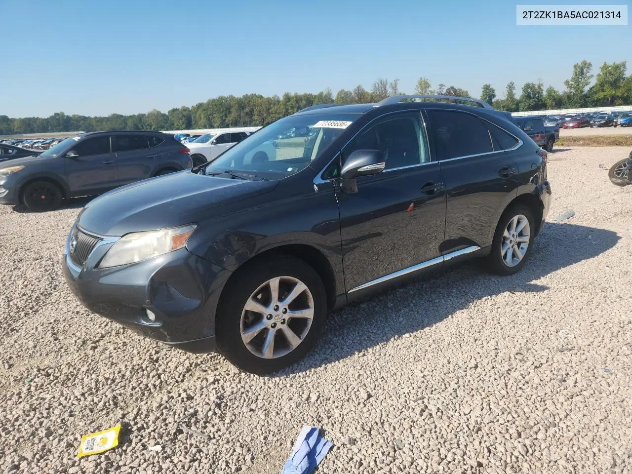 LEXUS RX 2010, VIN 2T2ZK1BA5AC021314