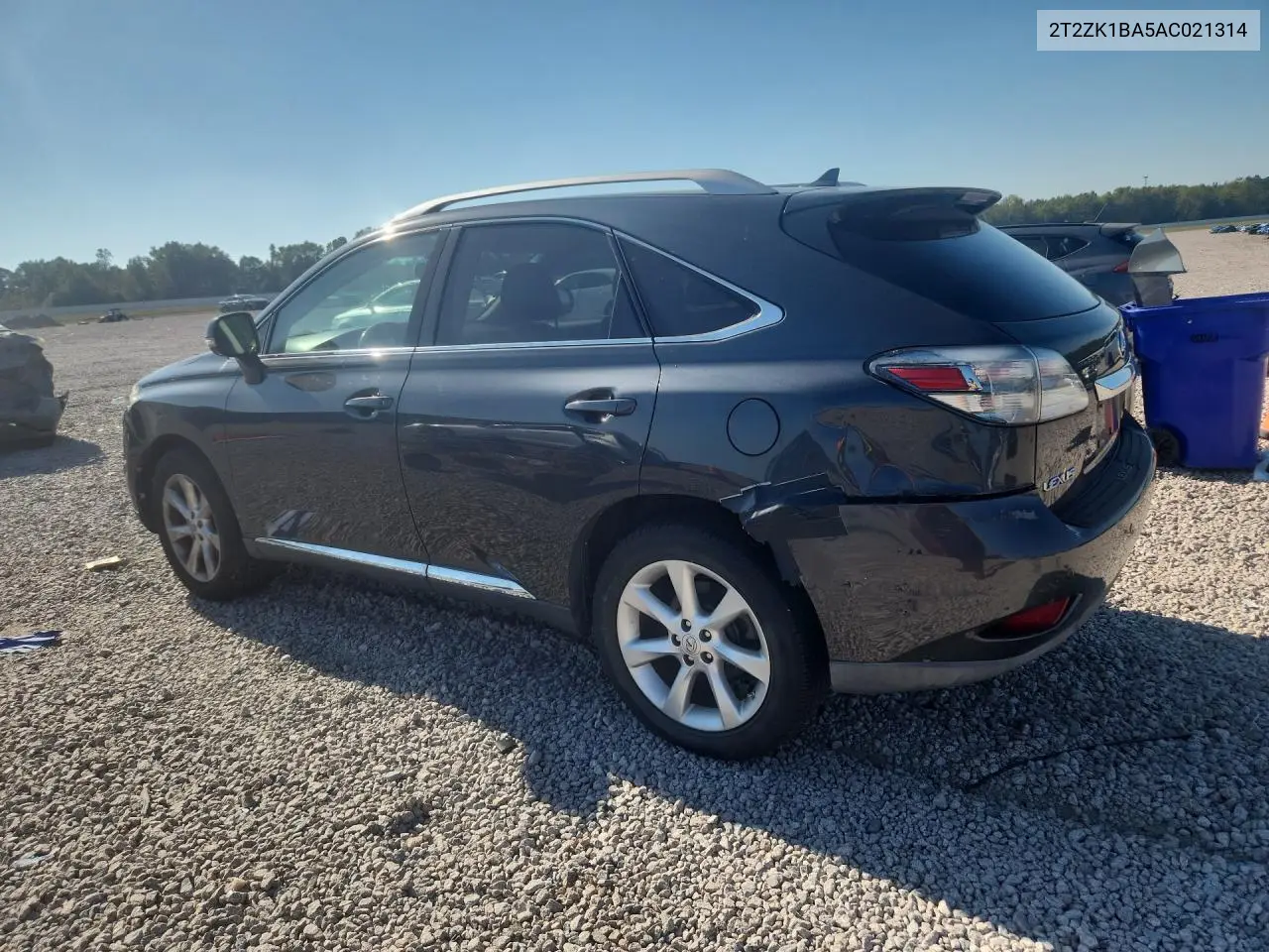 2010 LEXUS RX VIN 2T2ZK1BA5AC021314 — фото 2