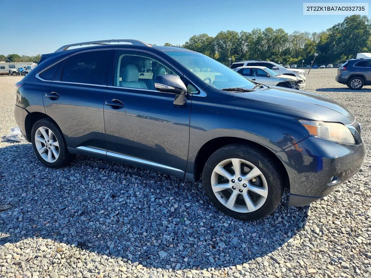 2010 LEXUS RX VIN 2T2ZK1BA7AC032735 — фото 4