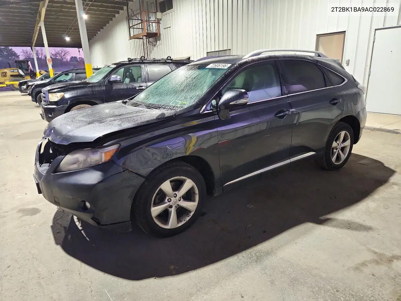 LEXUS RX 2010, VIN 2T2BK1BA9AC022869