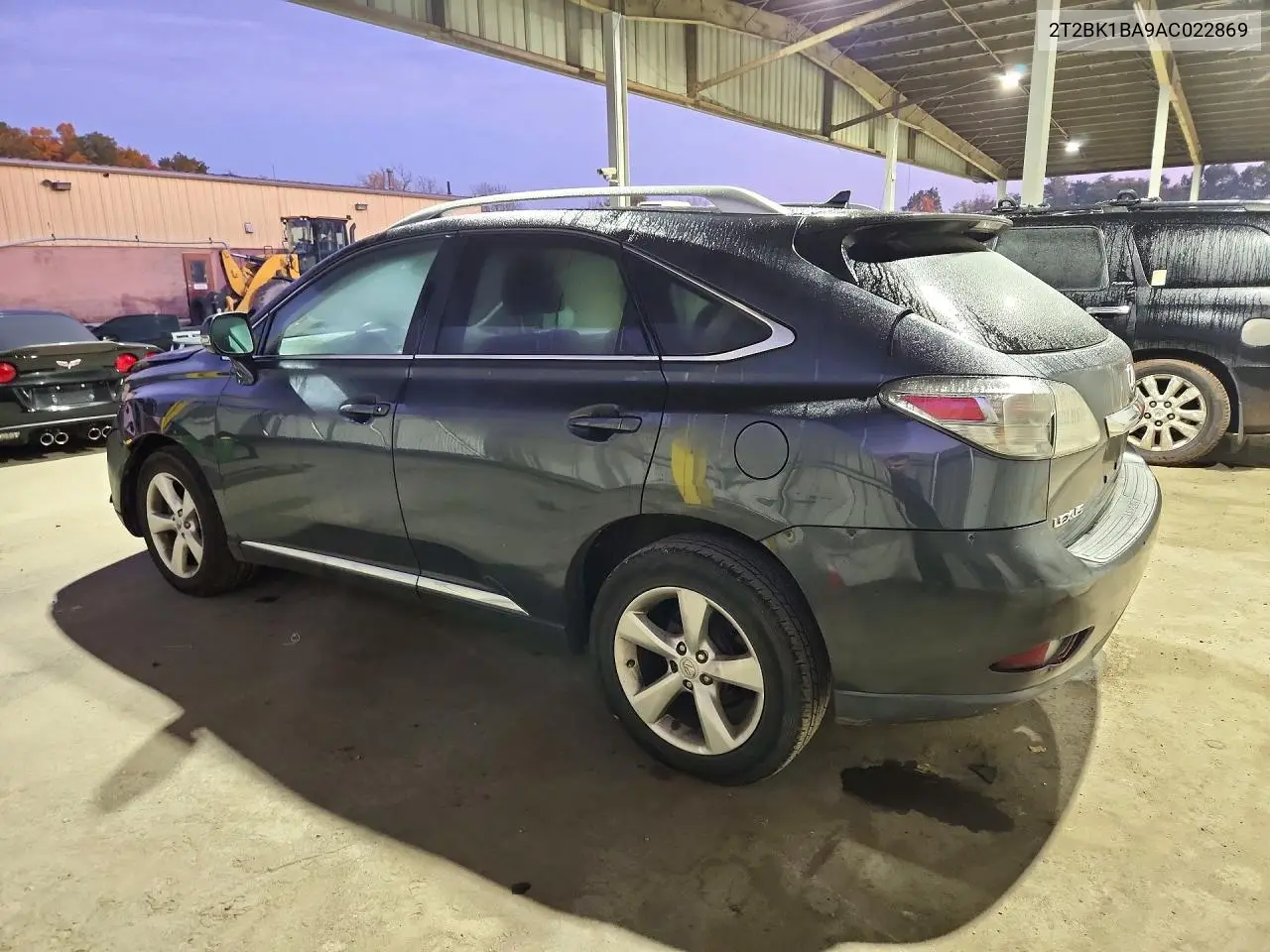 2010 LEXUS RX VIN 2T2BK1BA9AC022869 — фото 2