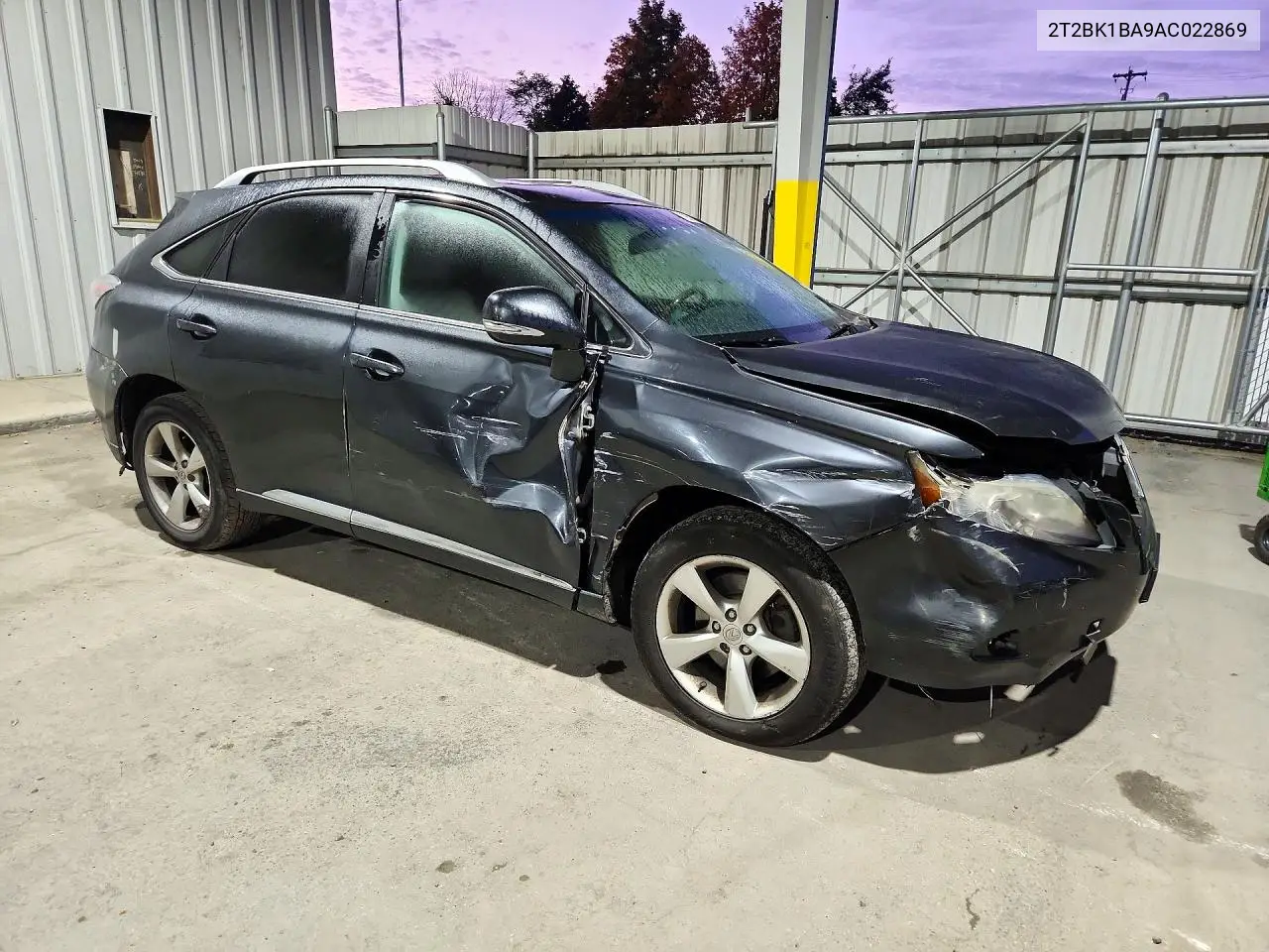 2010 LEXUS RX VIN 2T2BK1BA9AC022869 — фото 4