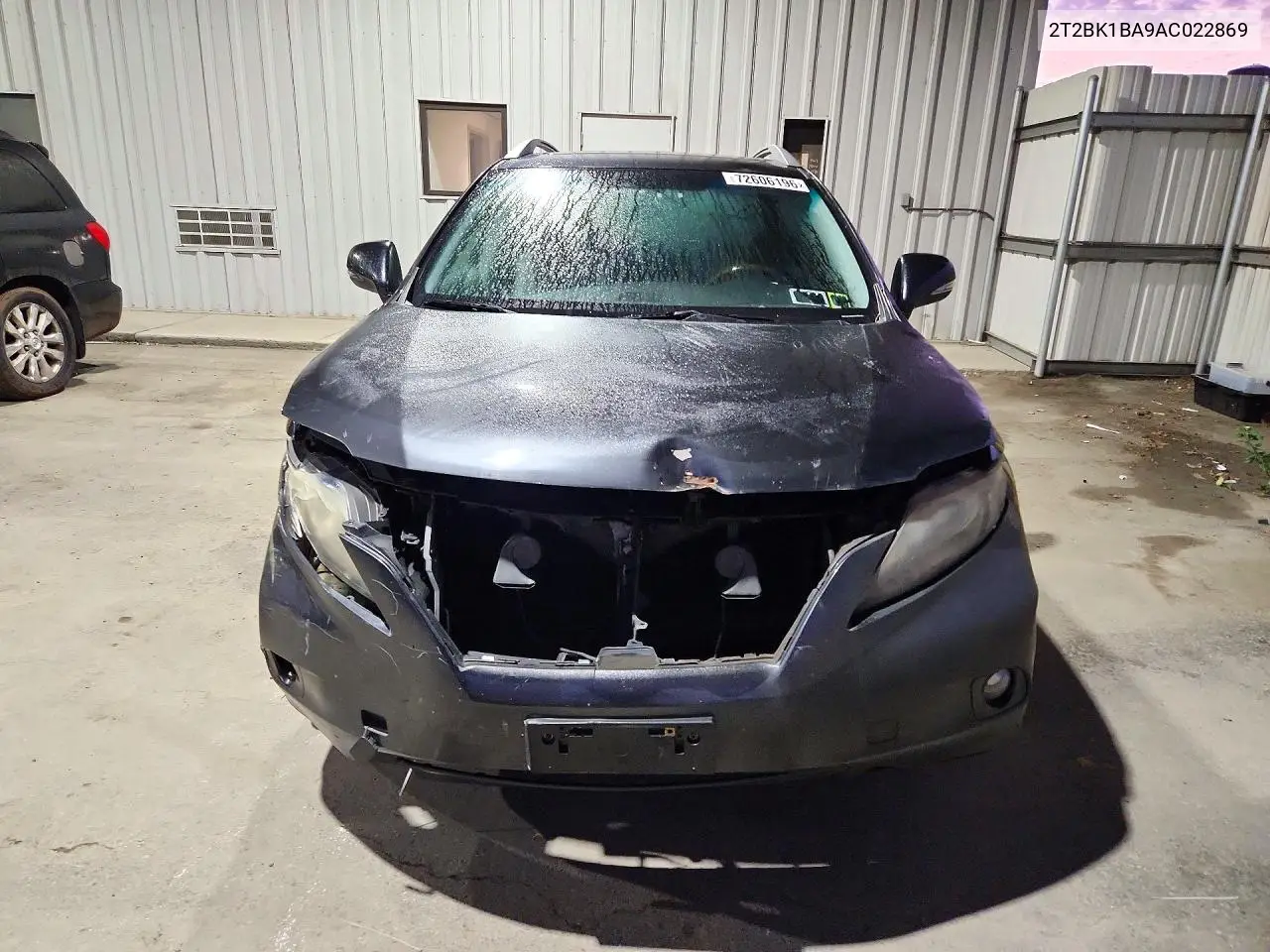 2010 LEXUS RX VIN 2T2BK1BA9AC022869 — фото 5