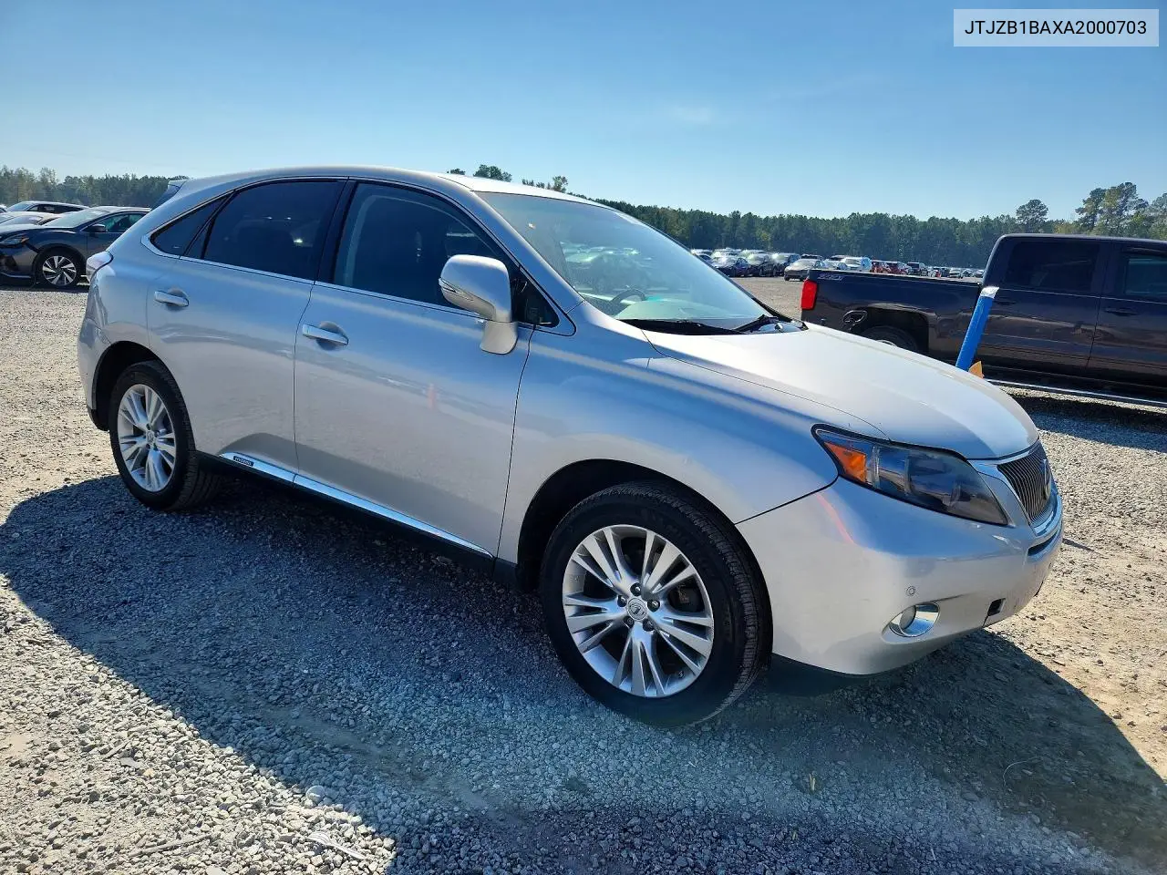 2010 LEXUS RX VIN JTJZB1BAXA2000703 — фото 4