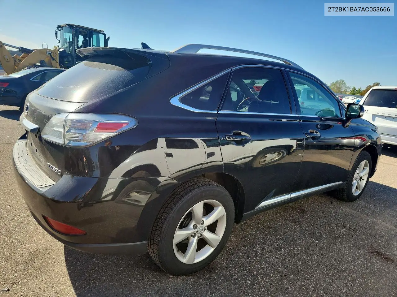 2010 LEXUS RX VIN 2T2BK1BA7AC053666 — фото 3
