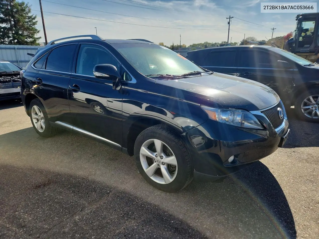2010 LEXUS RX VIN 2T2BK1BA7AC053666 — фото 4