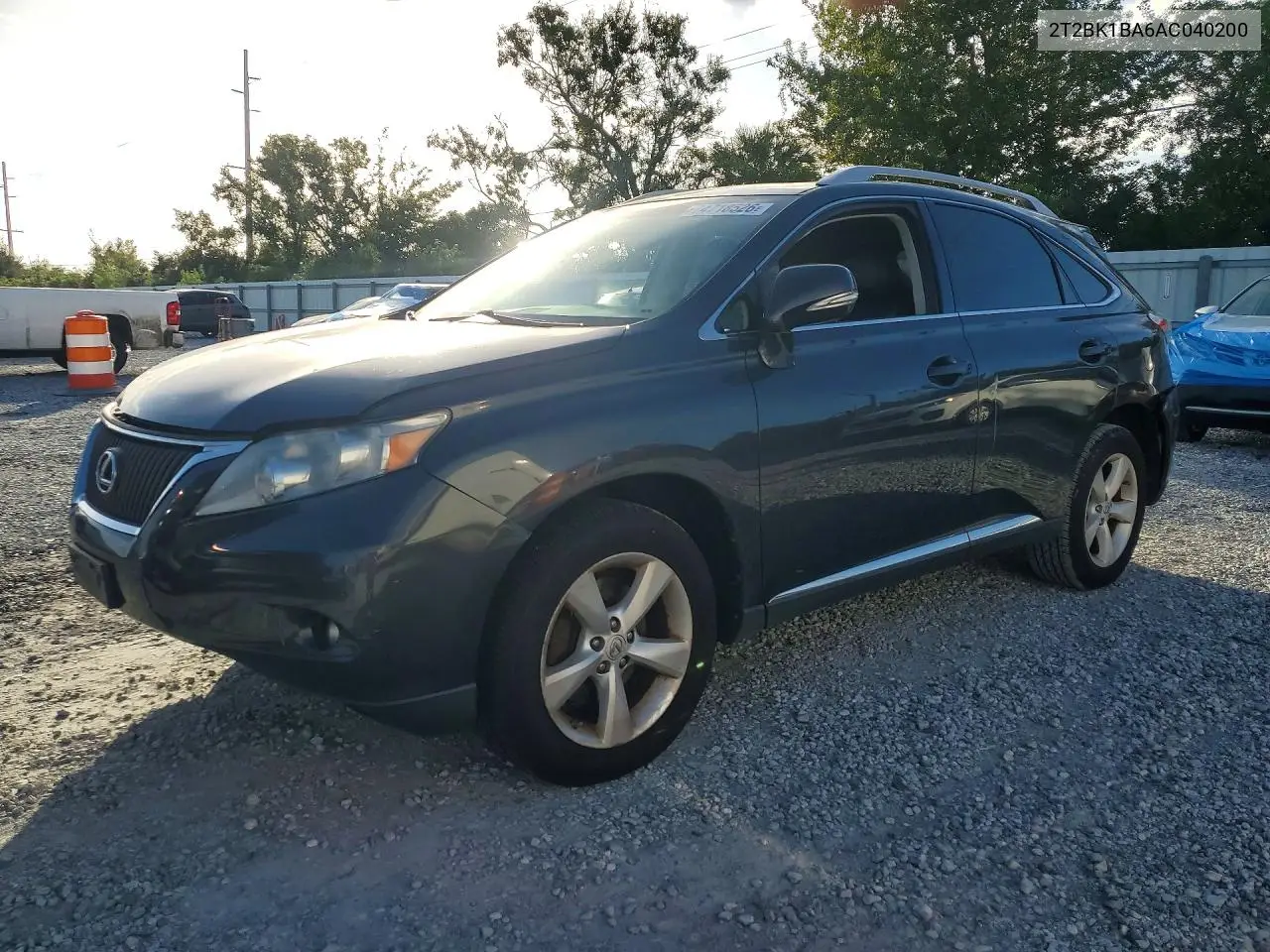 LEXUS RX 2010, VIN 2T2BK1BA6AC040200