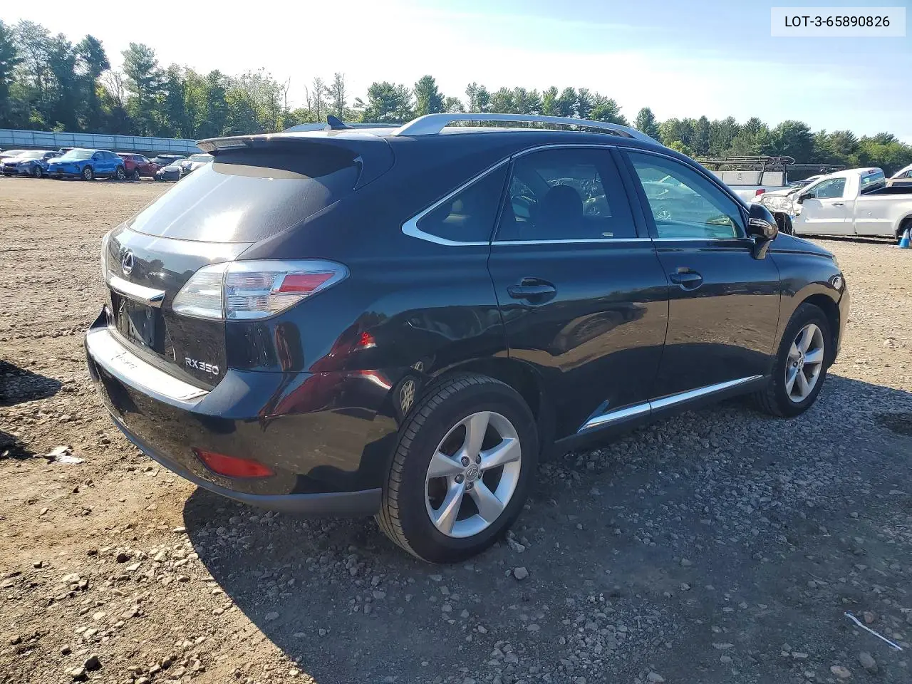 2011 LEXUS RX VIN 2T2BK1BA1BC101972 — фото 3