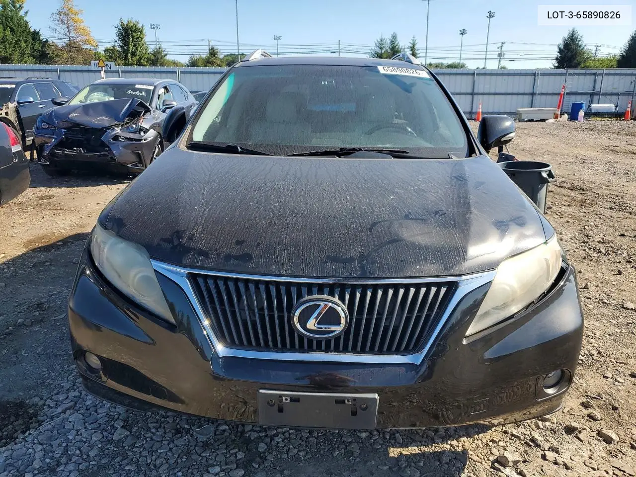 2011 LEXUS RX VIN 2T2BK1BA1BC101972 — фото 5