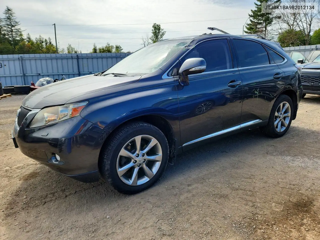 LEXUS RX 2011, VIN JTJBK1BA9B2012134
