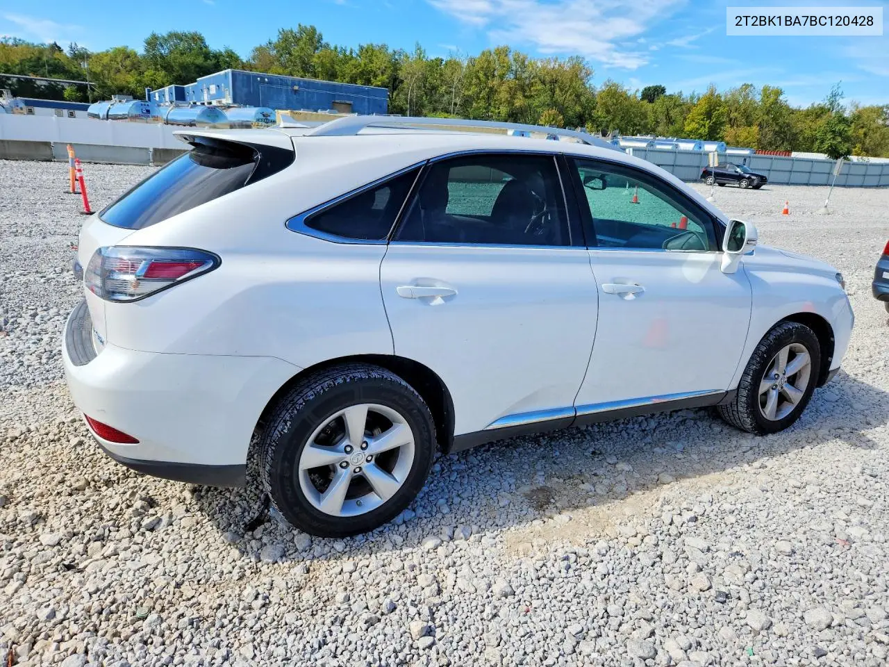 2011 LEXUS RX VIN 2T2BK1BA7BC120428 — фото 3