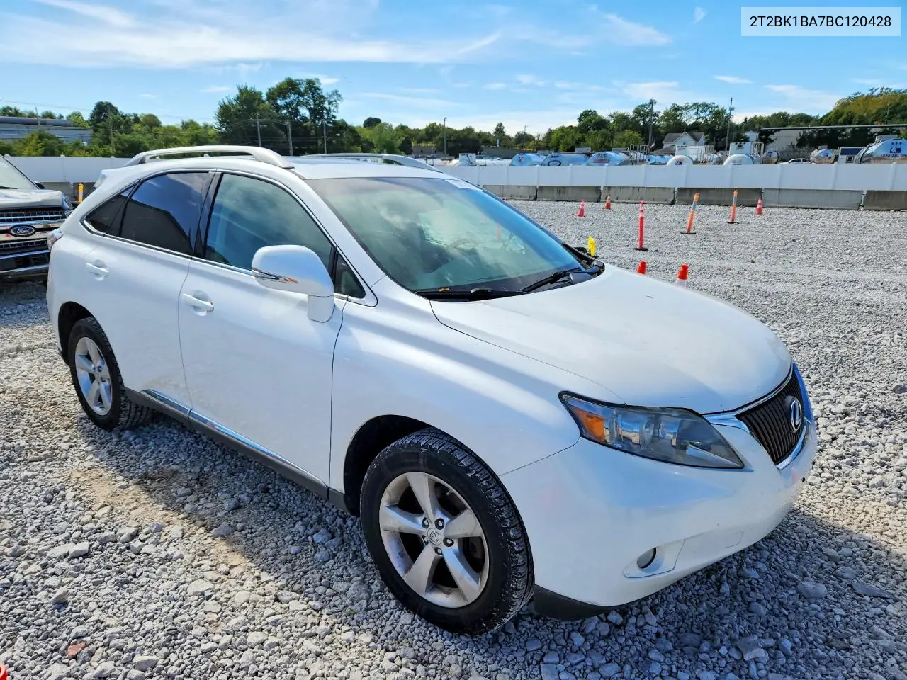 2011 LEXUS RX VIN 2T2BK1BA7BC120428 — фото 4