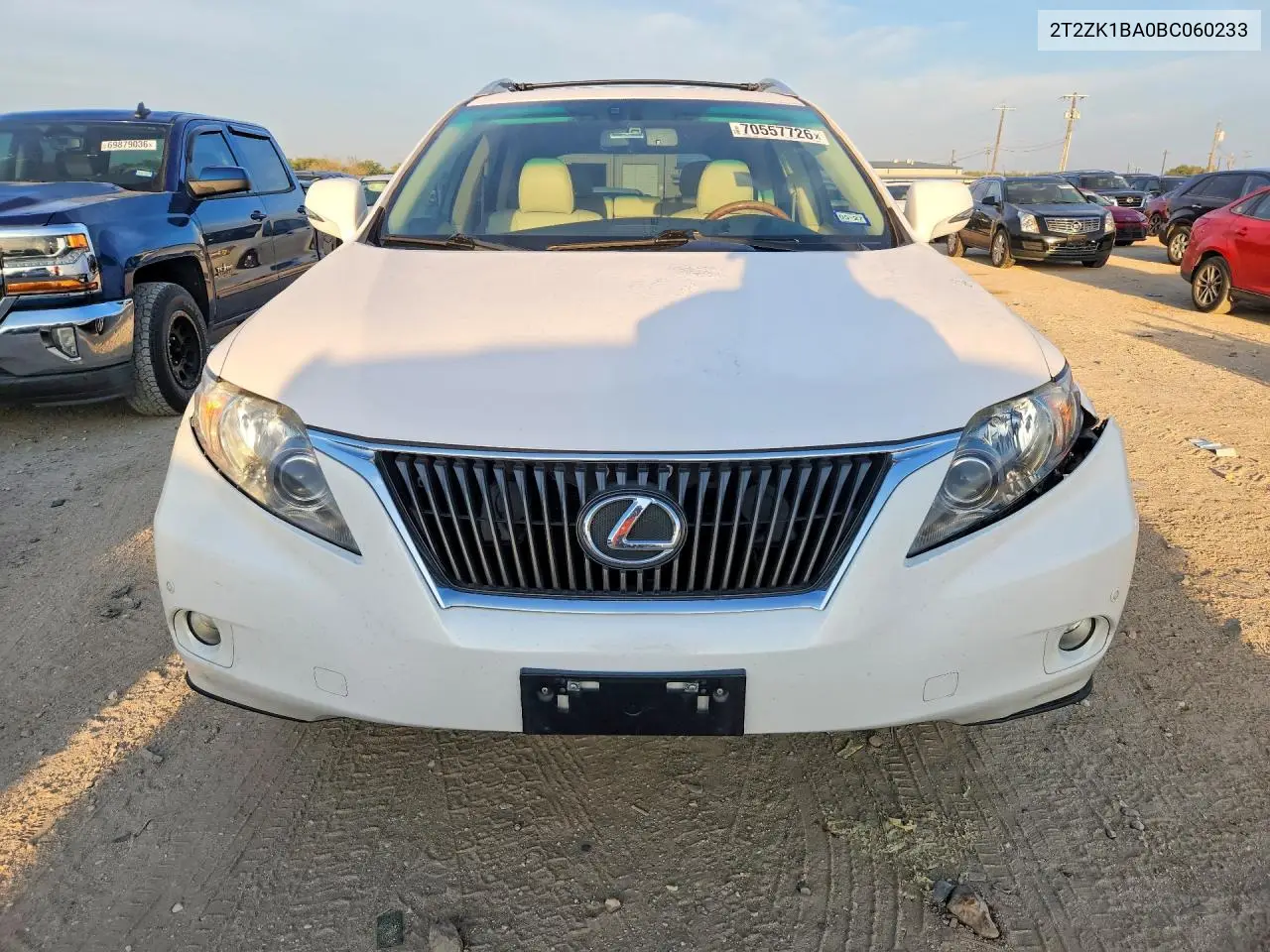 2011 LEXUS RX VIN 2T2ZK1BA0BC060233 — фото 5