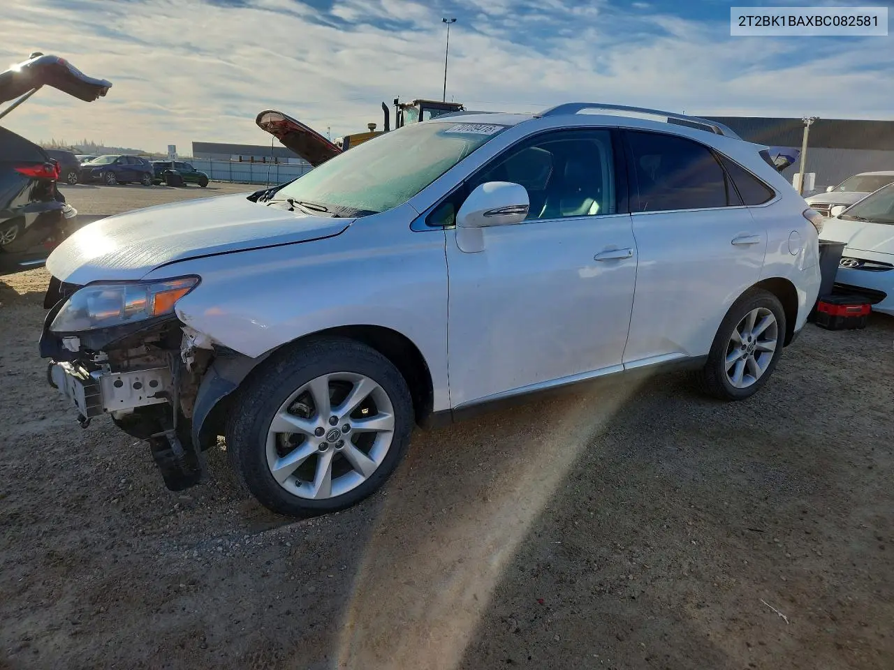 LEXUS RX 2011, VIN 2T2BK1BAXBC082581