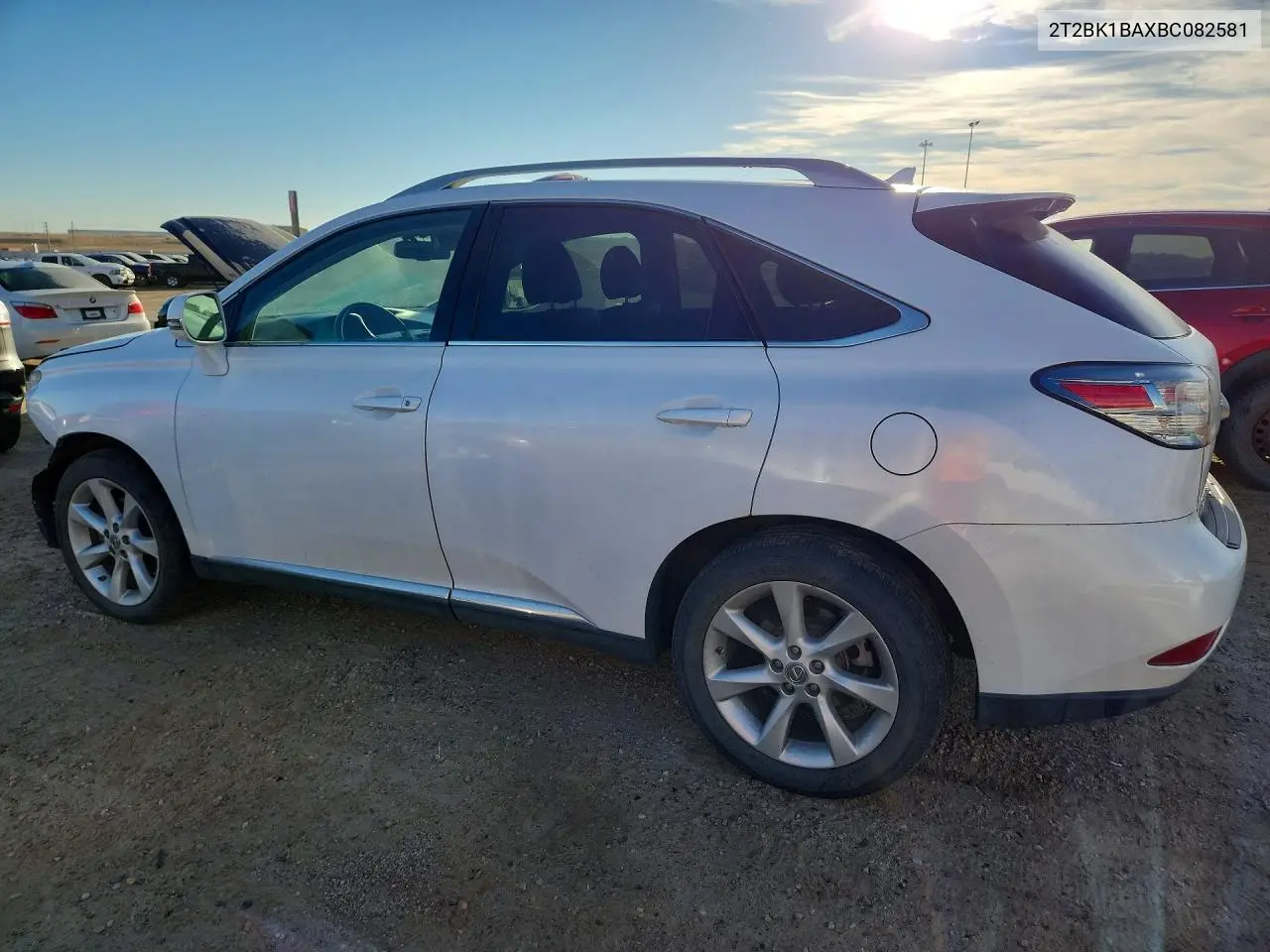 2011 LEXUS RX VIN 2T2BK1BAXBC082581 — фото 2