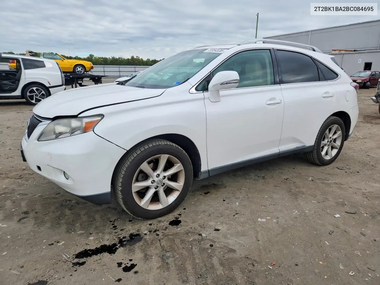 LEXUS RX 2011, VIN 2T2BK1BA2BC084695