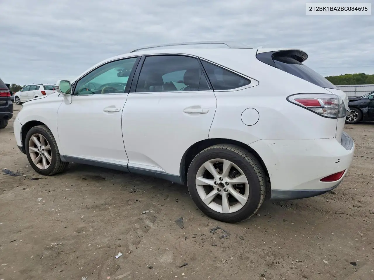 2011 LEXUS RX VIN 2T2BK1BA2BC084695 — фото 2