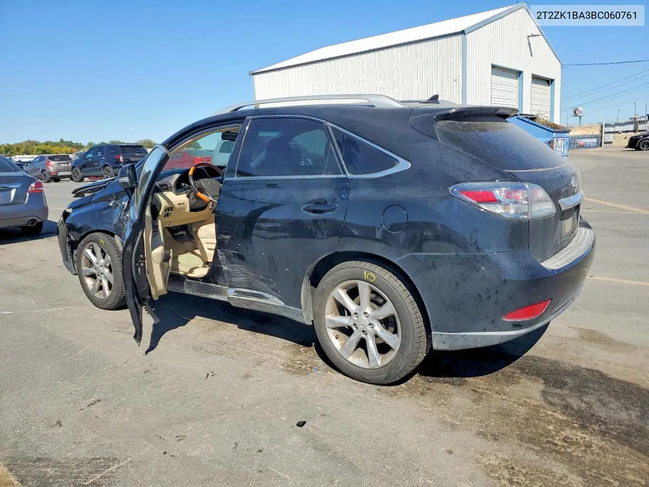 2011 LEXUS RX VIN 2T2ZK1BA3BC060761 — фото 2