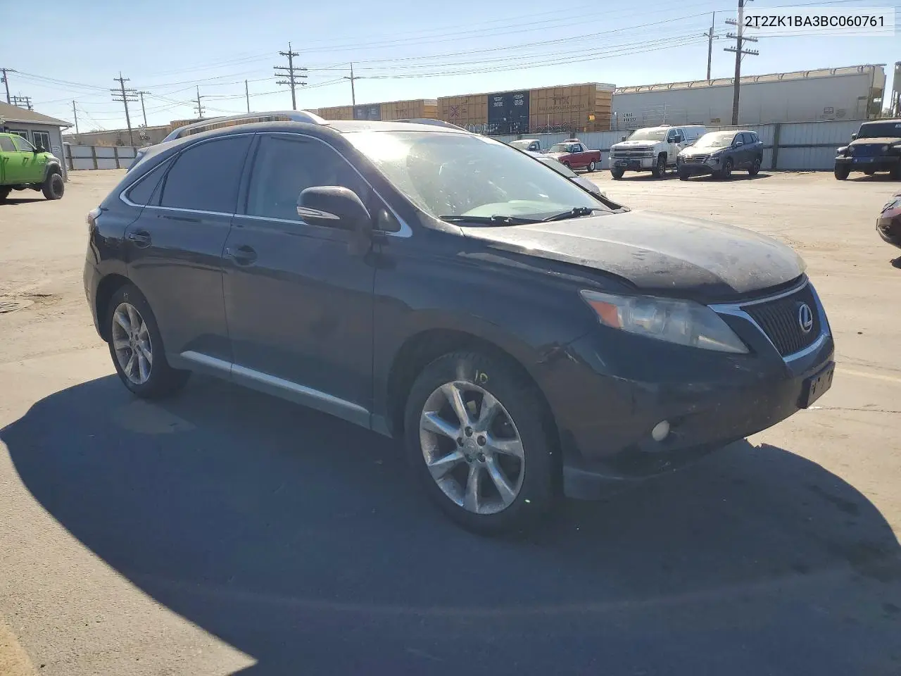 2011 LEXUS RX VIN 2T2ZK1BA3BC060761 — фото 4