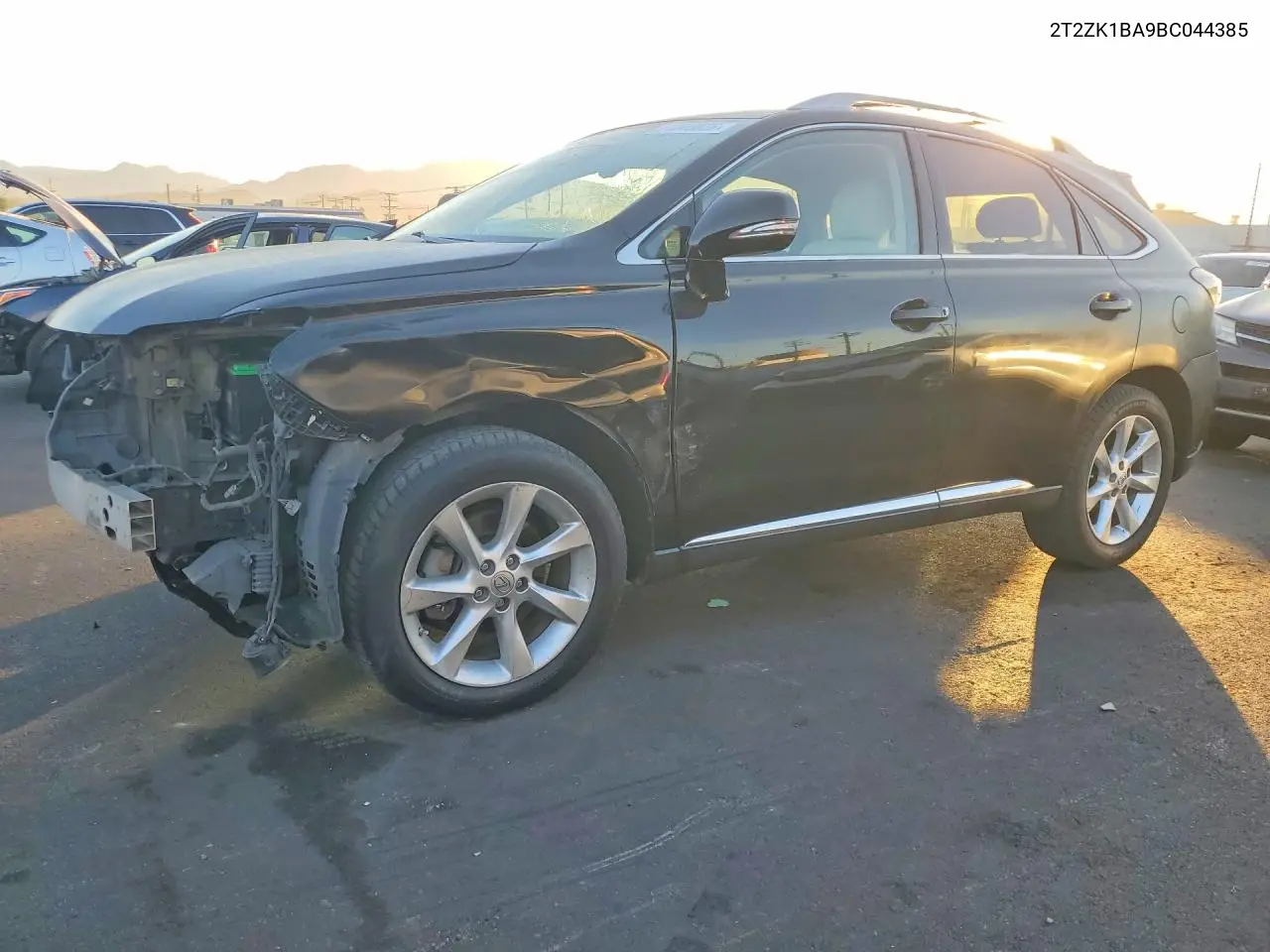 LEXUS RX 2011, VIN 2T2ZK1BA9BC044385