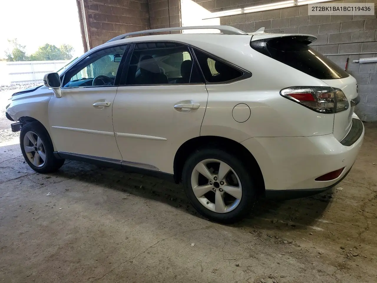 2011 LEXUS RX VIN 2T2BK1BA1BC119436 — фото 2