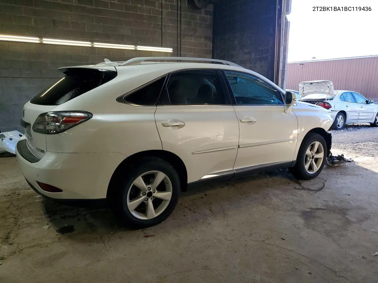 2011 LEXUS RX VIN 2T2BK1BA1BC119436 — фото 3