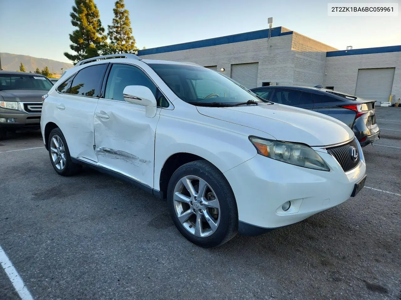 2011 LEXUS RX VIN 2T2ZK1BA6BC059961 — фото 4