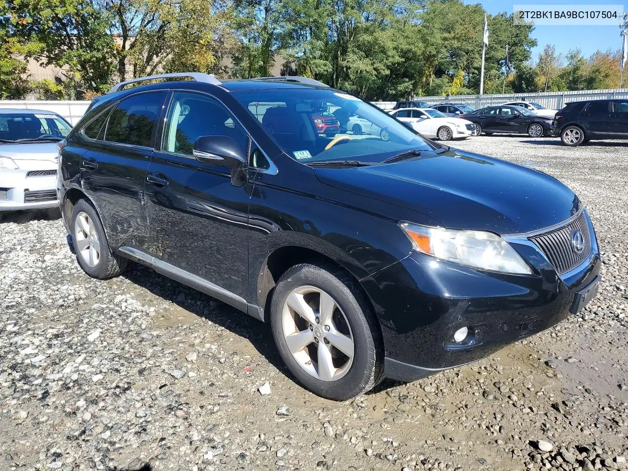 2011 LEXUS RX VIN 2T2BK1BA9BC107504 — фото 4