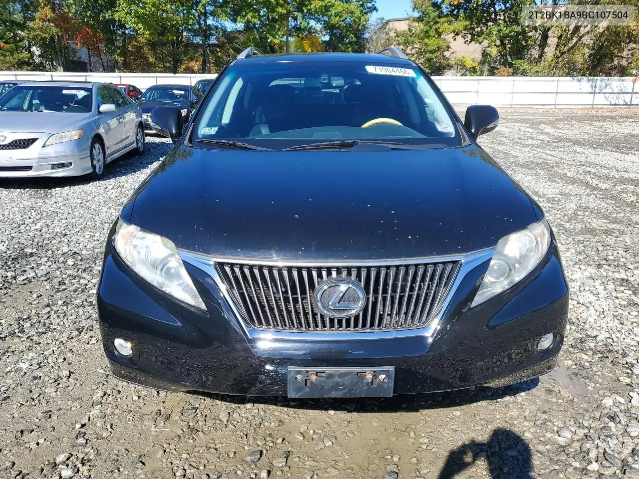 2011 LEXUS RX VIN 2T2BK1BA9BC107504 — фото 5