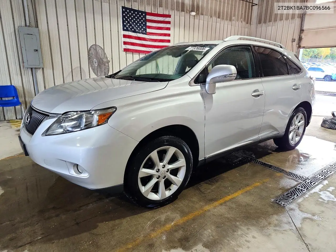 LEXUS RX 2011, VIN 2T2BK1BA7BC096566