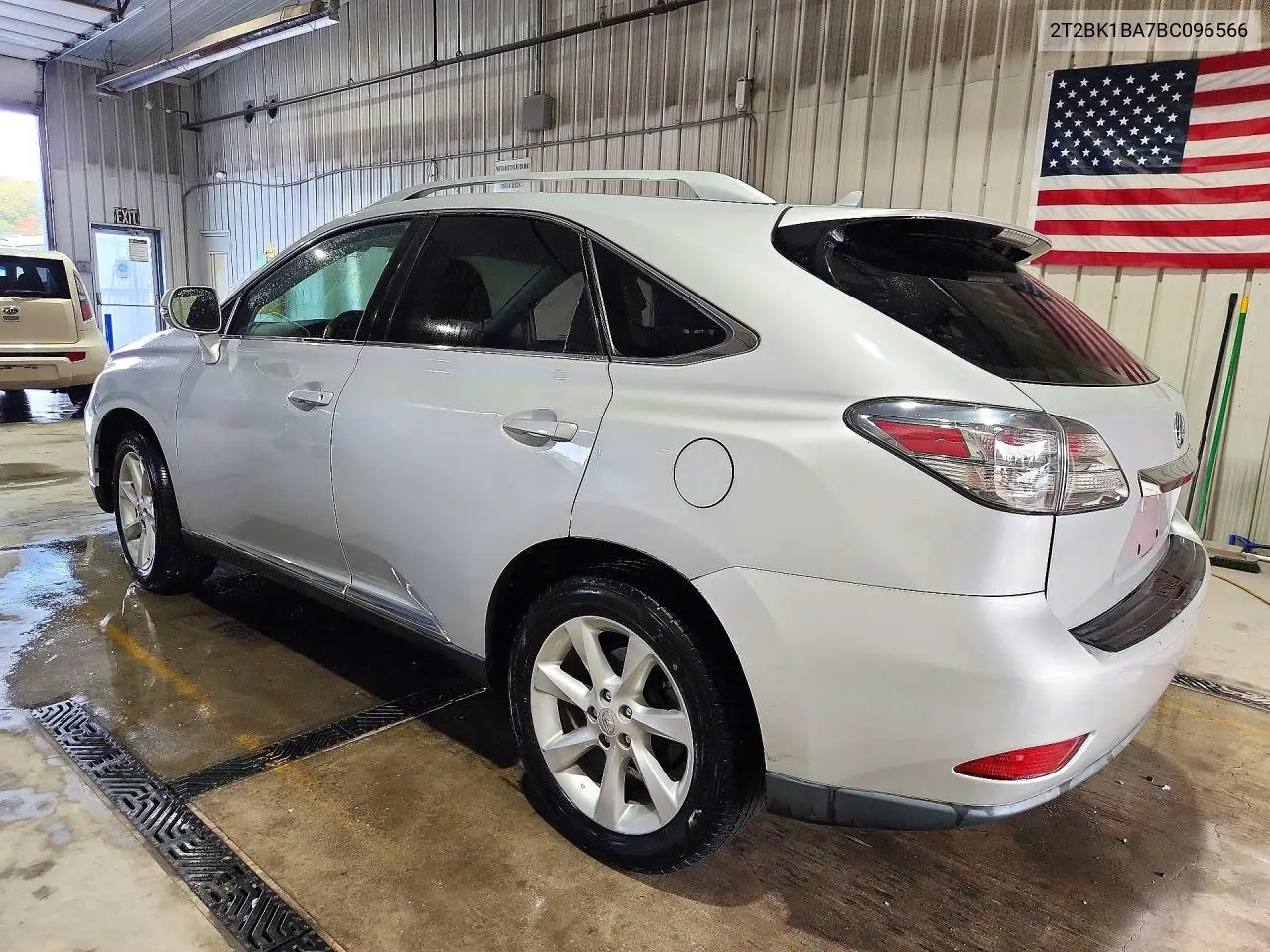2011 LEXUS RX VIN 2T2BK1BA7BC096566 — фото 2