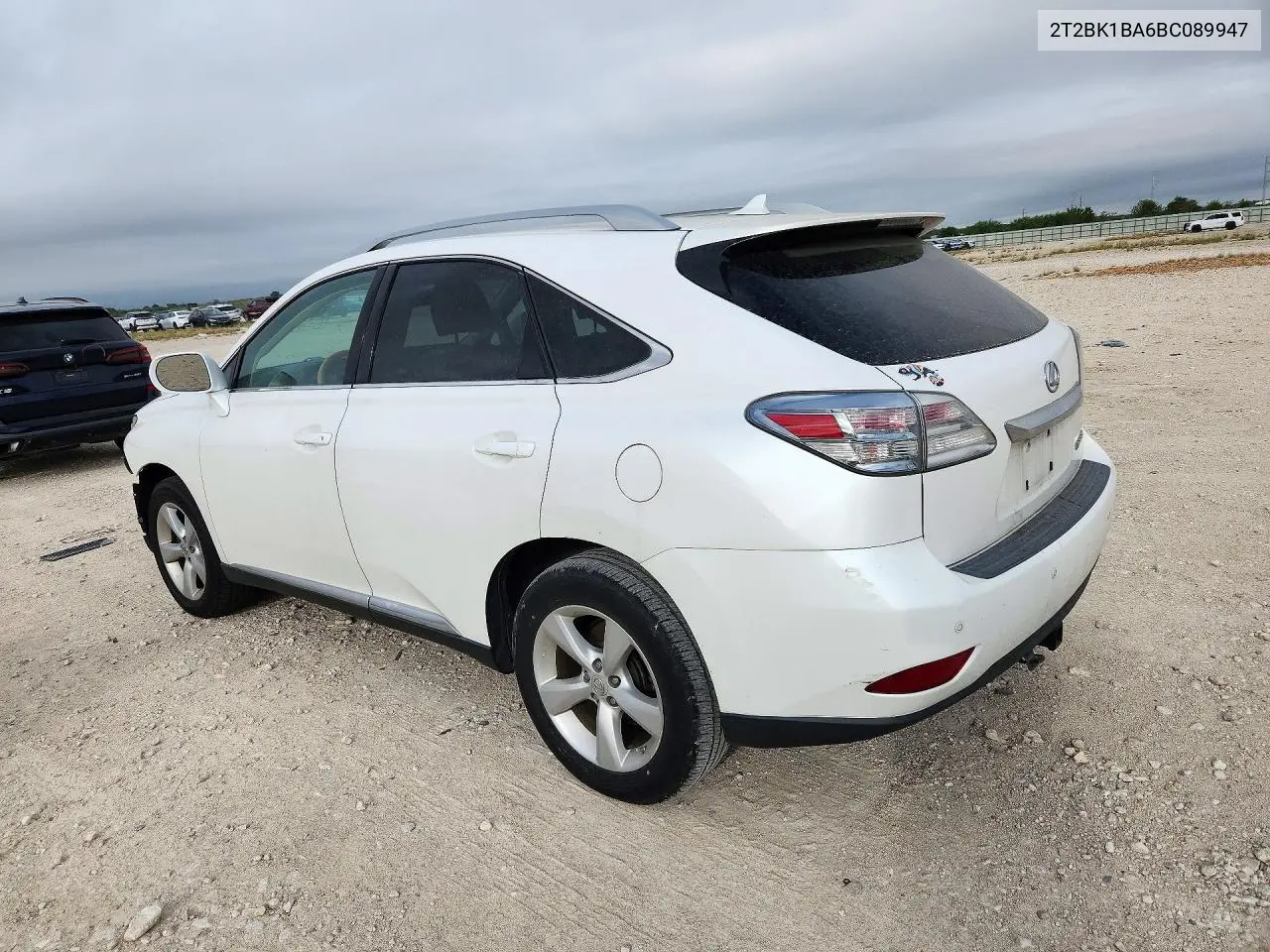 2011 LEXUS RX VIN 2T2BK1BA6BC089947 — фото 2