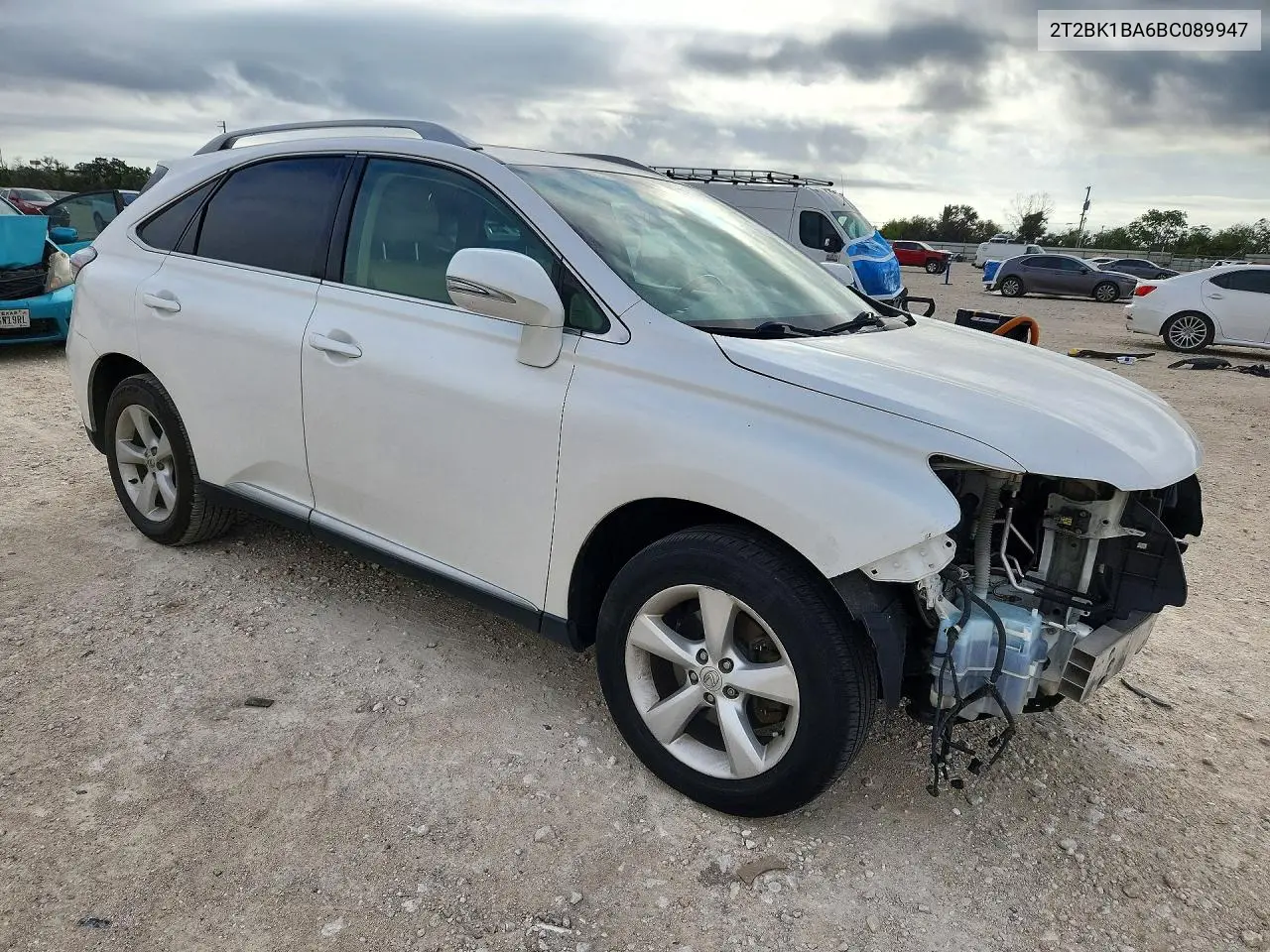 2011 LEXUS RX VIN 2T2BK1BA6BC089947 — фото 4