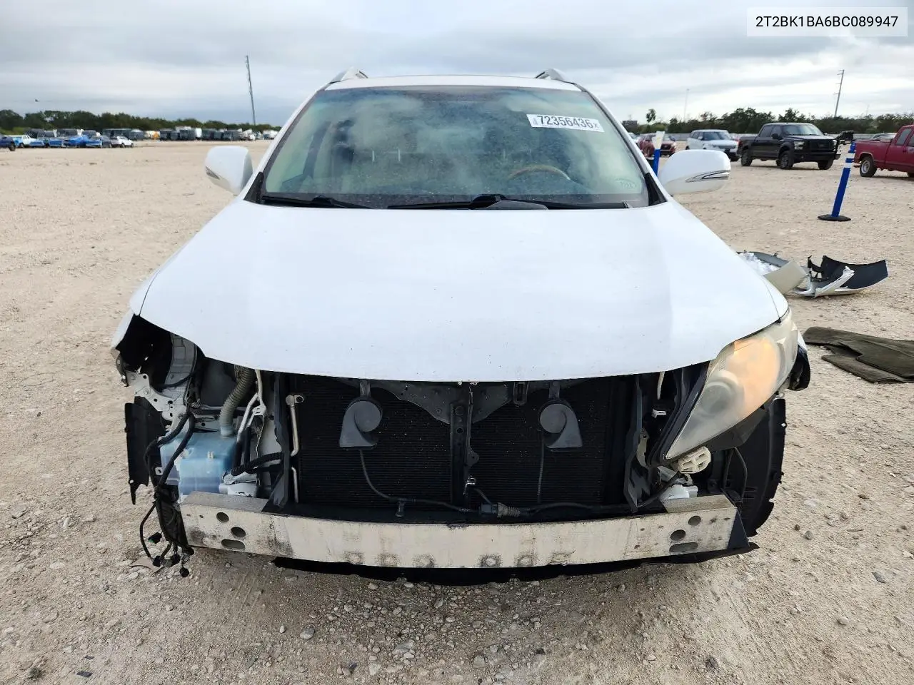 2011 LEXUS RX VIN 2T2BK1BA6BC089947 — фото 5