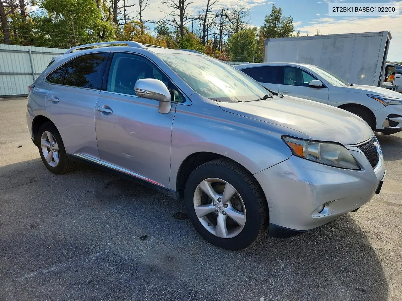 2011 LEXUS RX VIN 2T2BK1BA8BC102200 — фото 4