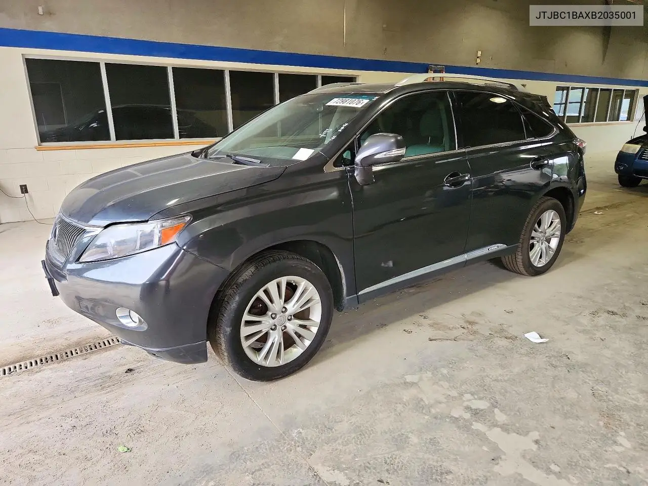 LEXUS RX 2011, VIN JTJBC1BAXB2035001