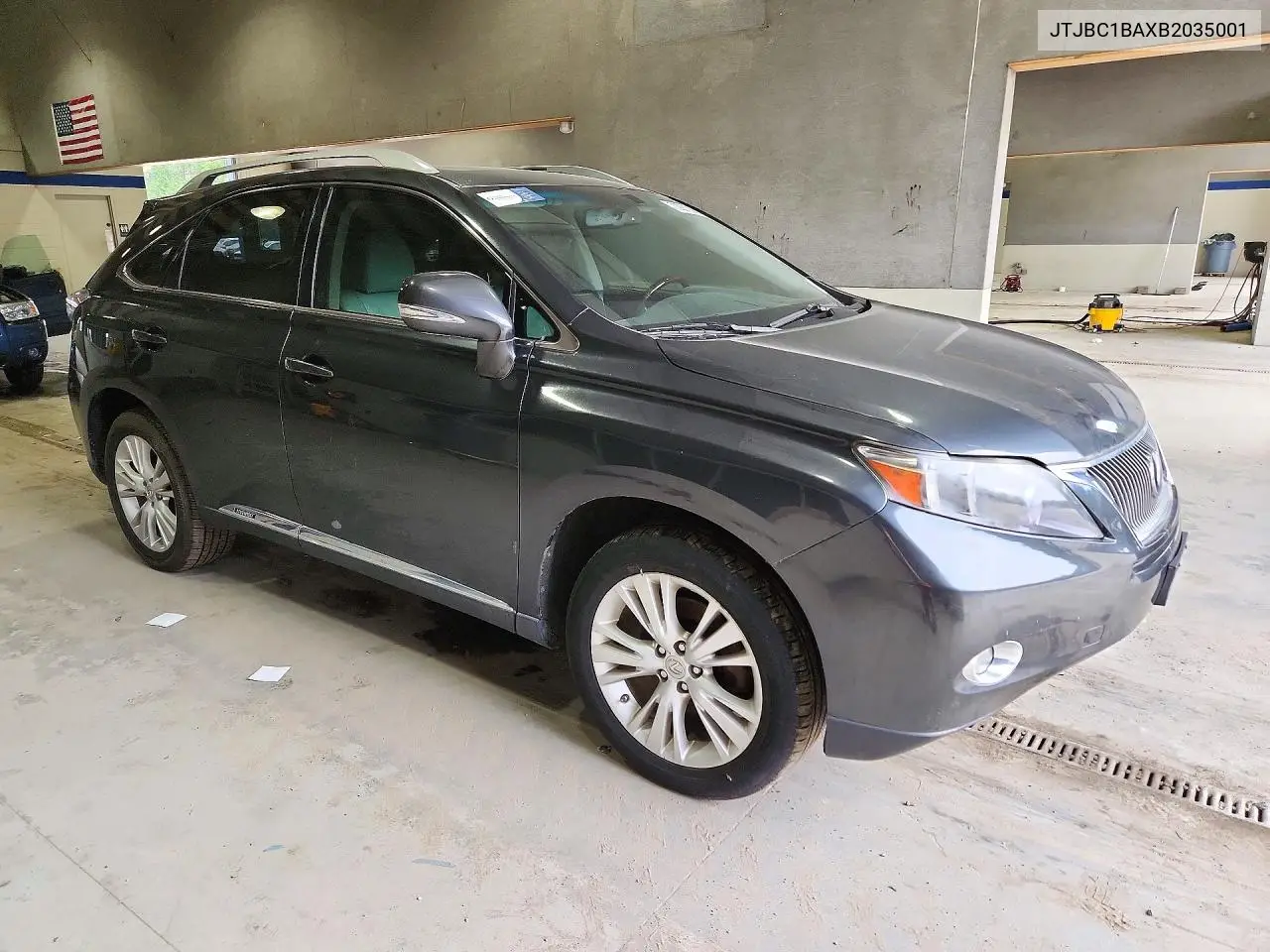 2011 LEXUS RX VIN JTJBC1BAXB2035001 — фото 4