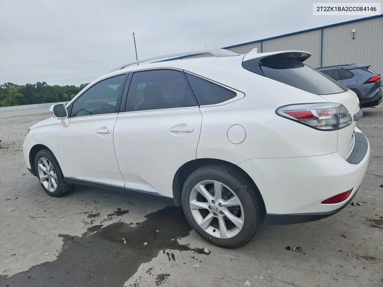 2012 LEXUS RX VIN 2T2ZK1BA2CC084146 — фото 2