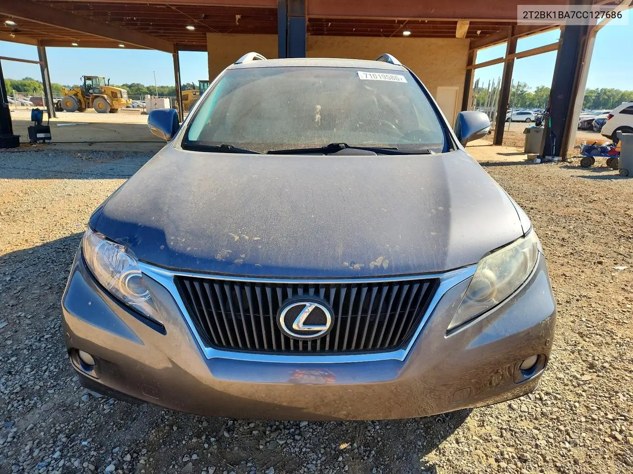 2012 LEXUS RX VIN 2T2BK1BA7CC127686 — фото 5