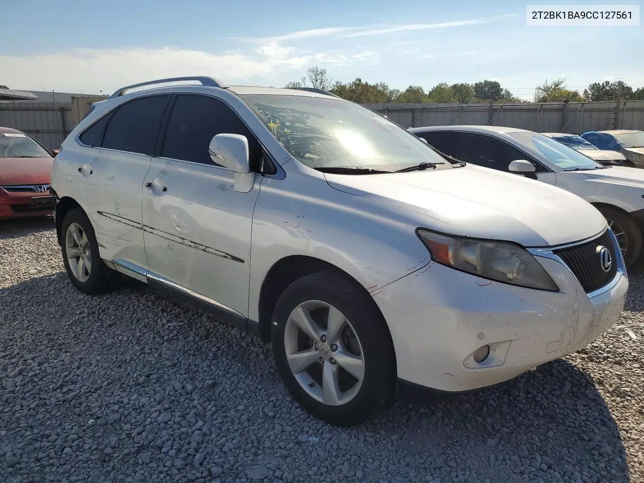 2012 LEXUS RX VIN 2T2BK1BA9CC127561 — фото 4